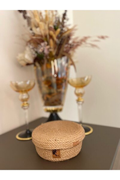 ASL CONCEPT سلة من قش الجوت مقاس 15x7