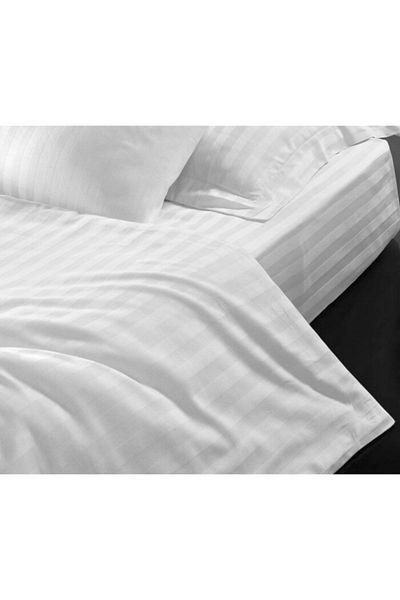 PIRILTI COLLECTION Cotton / Satin Fitted Sheet Set (120X200 Size)