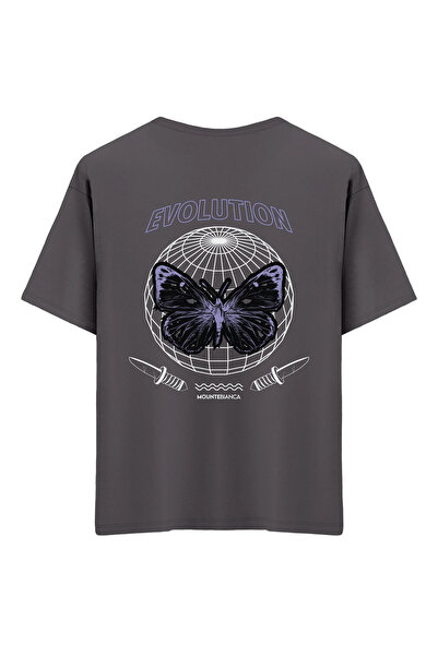 Mounte Bianca Unisex evolucija - Oversize kroj T-shirt