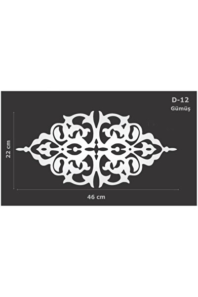 Kurtulan Lazer Tasarım Dekoratif Gümüş Yapışkanlı Aynalı Pleksi Mobilya Dolap...