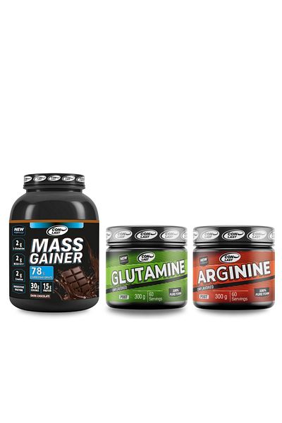 Conlast Mass Gainer - 3000g Glutamine 300g Arginine Supplement