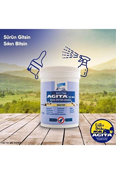 ELANCO Agita Granüi Karasinek Ilacı 100 gr 09 2024