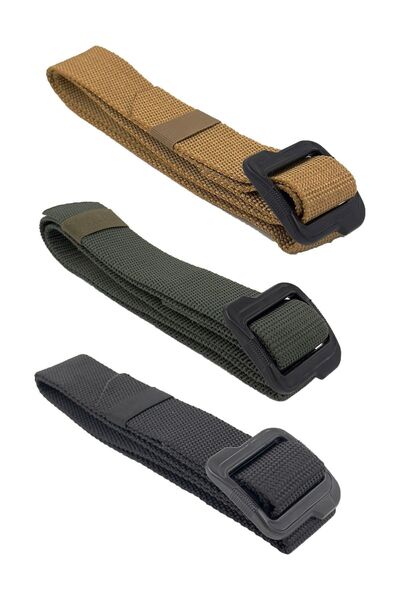 Asker Kolisi Μπεζ Πλαστική Πόρπη Εξωτερική Τακτική Ζώνη Palaska