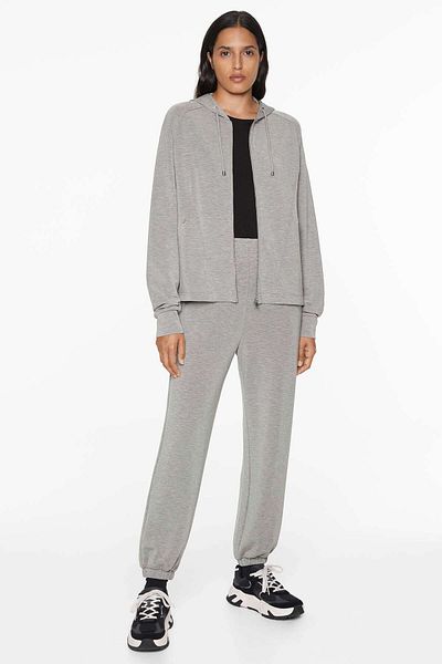 Oysho Modal Knitwear Jacket with Hood