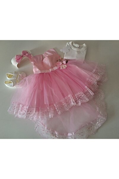 biyan collection طقم فستان زفاف للفتيات الصغيرات، فستان سهرة، هدية استحمام لل...