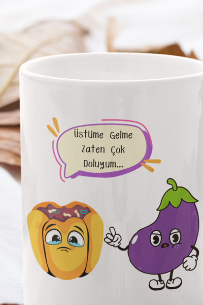qoeuyl boutique White Already Printed Coming Mug - Fun Gift Cup