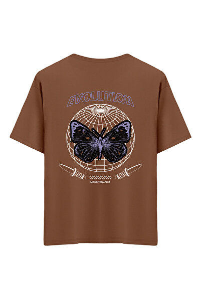 Mounte Bianca Unisex evolucija - Oversize kroj T-shirt