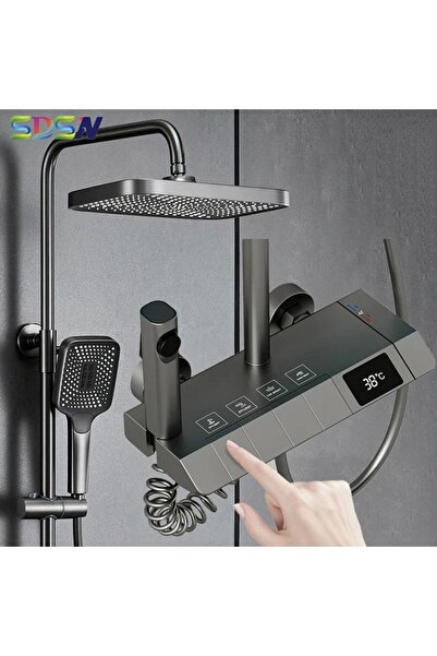 yeni Dijital Göstergeli Duş Seti