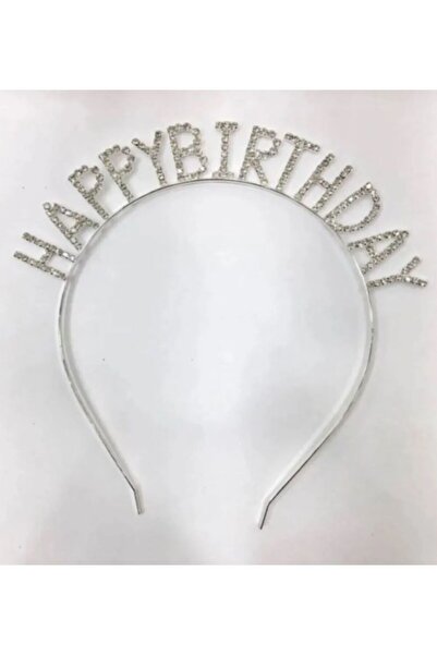 Çemrek Süs Parti Metal Argintiu piatră coroană ziua de naștere coroană la mulți ani