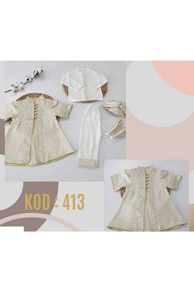 Petite Ponpon Baby Newborn Baby Boy Mevlüt Set Şehzade Mevlütlük Circumcision Dress Circumcision Outfit Costume