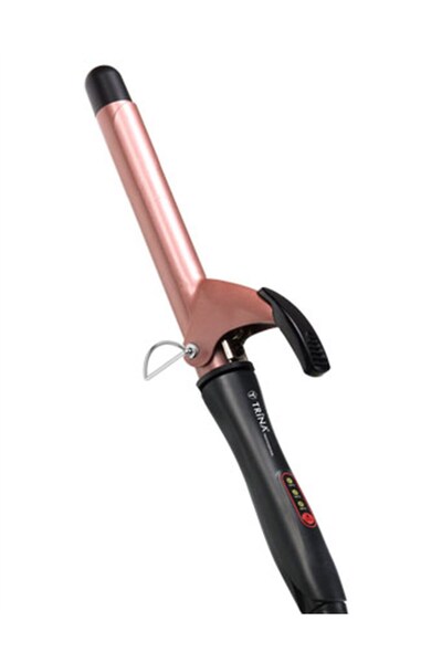 Trina مكواة تجعيد احترافية باللون البرونزي مقاس 25 مم - 61 مم