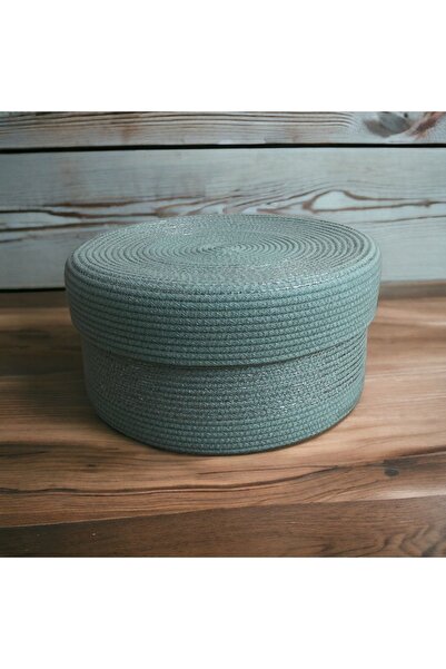 8 Ekim Tasarım Atölyesi 1 سلة مزخرفة مع غطاء