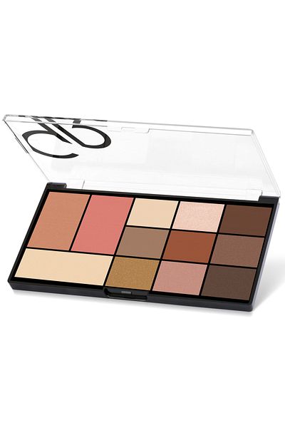 Golden Rose CITY STYLE FACE ANF EYE PALETTE NO:01 Warm Nude