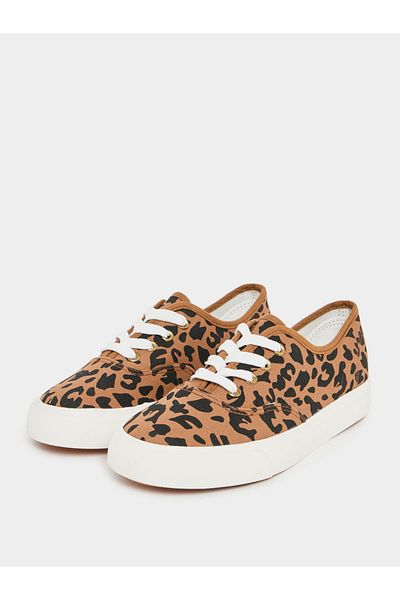 Styli Animal Print Casual Skater Shoes