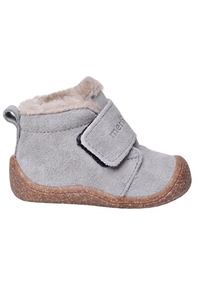 Merli&Rose Stride 101 Peluşlu Gri Bebek Bot
