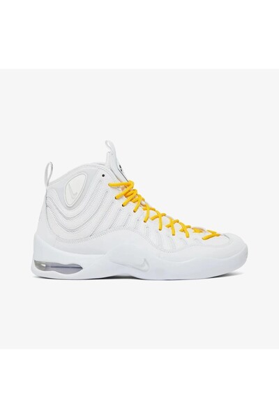 Nike Air Bakin SP x Supreme 'White' Leather Sneaker Deri Erkek Günlük Spor Ay...
