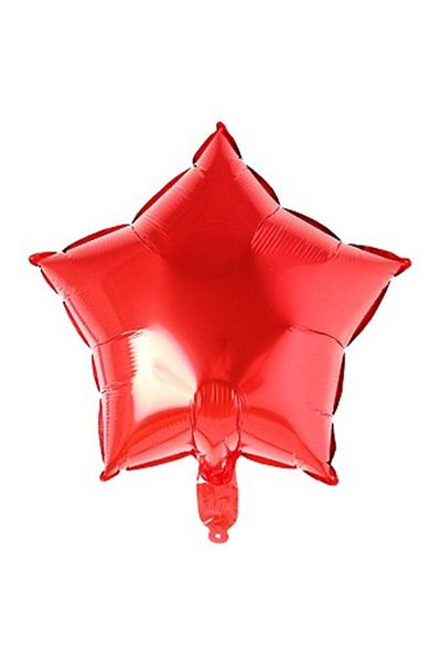 PartAntalya Red Star Foil Balloon - 18 Inch 45cm 1 Piece