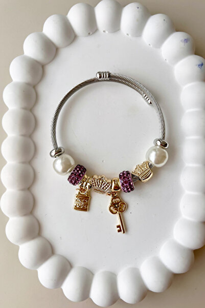 Fubena 8031 نموذج مفتاح - سوار فولاذي قابل للقفل والتعليق