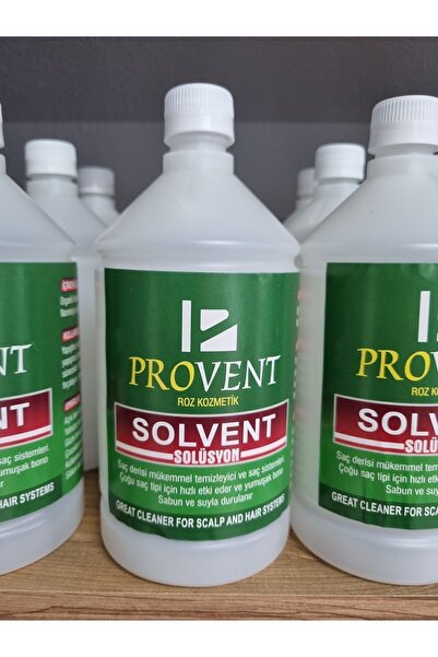Provent Solvent Protez Saç Temizleme Solüsyonu