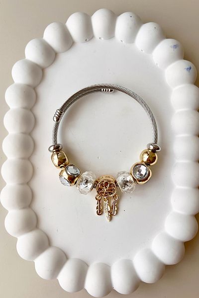 Fubena 8012 Model Spiritual Steel Bracelet - with Dream Catcher