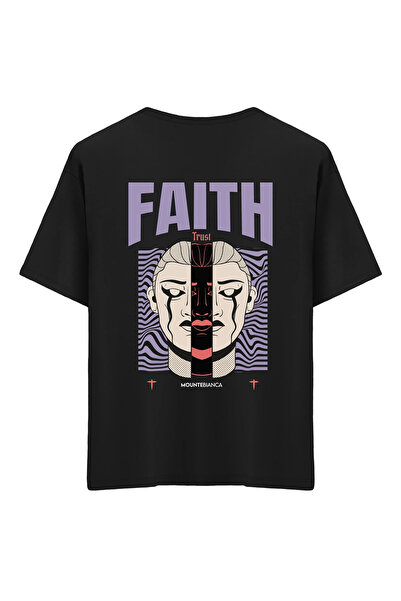 Mounte Bianca Unisex Faith - Μπλουζάκι Oversize