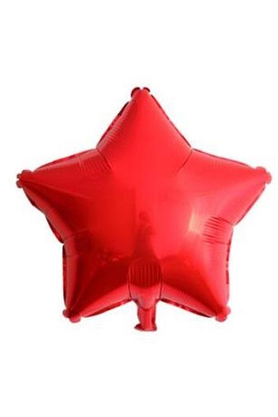 PartAntalya Red Star Foil Balloon - 18 Inch 45cm 1 Piece