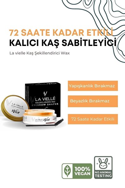 La Vielle Kaş Sabitleyici Ve Şekillendirici Keratin - E Vitaminli Ve Badem Ya...