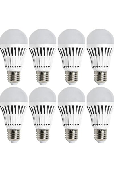 Cata Ct-4229 E27 Duylu Şarjlı 420 Lümen Beyaz Led Ampul 8 Li