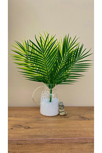 NAHAMİS TRADE Yapay Şekillendirilebilir Palmiye Demeti 9 Dallı Areka Yaprağı ...