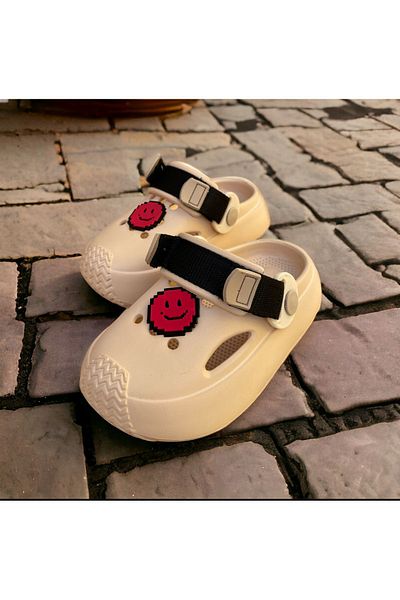 Hızlı Al Boy - Beach, Pool, Garden, Nursery Cross Slippers Sandals
