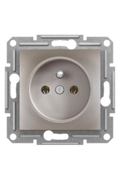 Schneider Electric شنايدر Eph2800169 Asfora Ups مقبس برونزي (بدون إطار)