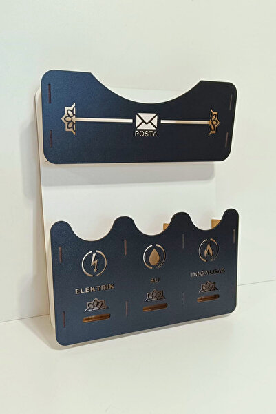 CANLI TAHTAM Ahşap Posta Kutusu