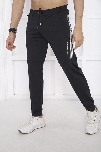 NEED LİFE Men's Sweatpants - Black Diving Fabric, Seasonal