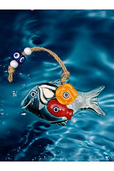 Hanging, Evil Eye Beaded Tile Decorations for Garden, Walls and Doors, 10 Different Models