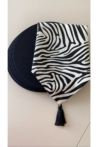 Premier Copy - Zebra Pattern Runner Set de 6 încărcătoare