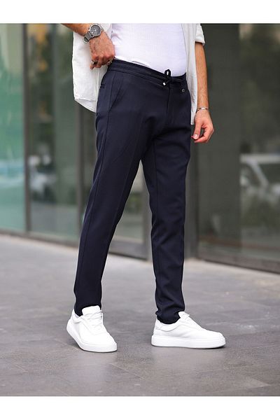 BASEL.CO Men's Slim Fit Fabric Jogger with Lycra and Elastic Waist