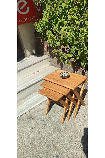 zeyatasarım Zigon sehpa meşe