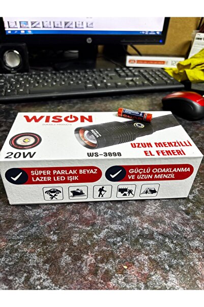Ws-3898 Long Range 20w Professional Flashlight