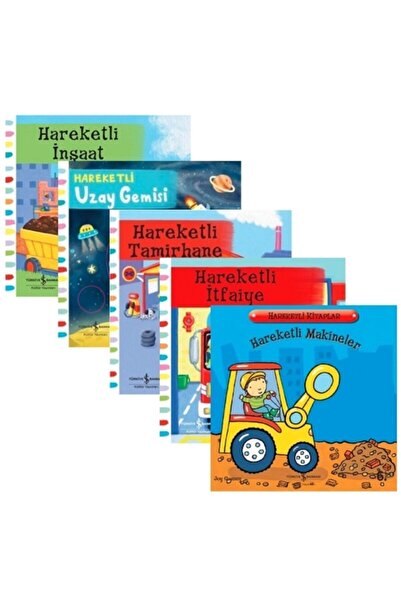 TÜRKİYE İŞ BANKASI KÜLTÜR YAYINLARI Hareketli Kitaplar 3 (5 Kitap)