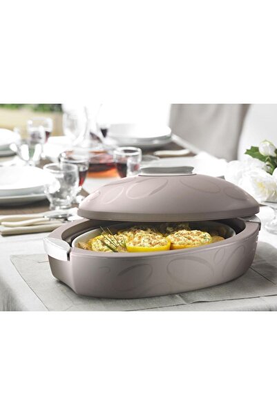 Enjoy Tuttocaldo Thermal Serving Container 4 Liters - Hazelnut