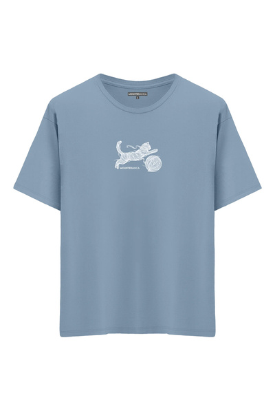 Mounte Bianca Унісекс Gatto - футболка оверсайз