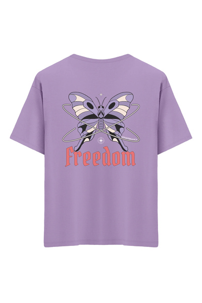 Mounte Bianca Unisex sloboda - Oversize kroj T-shirt