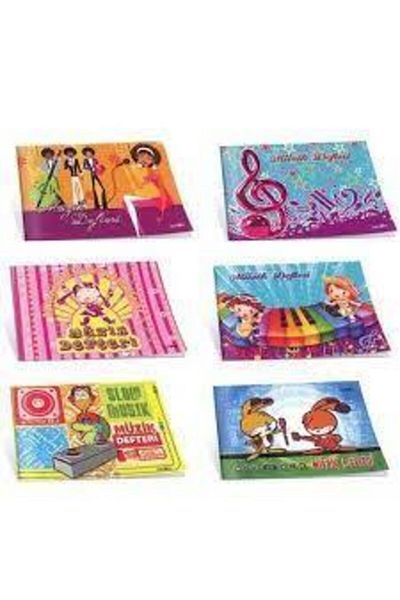 Alfa Music Book Small Size 30 Sheets Cardboard Cover (12 Pieces)