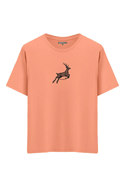 Mounte Bianca Unisex Gazela - Oversize kroj T-shirt