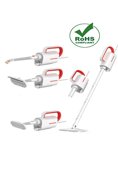 Havana 1500 Watt 6 In 1 Buharlı Temizlik Makinası Basınçlı Etkili Mop - Paspa...