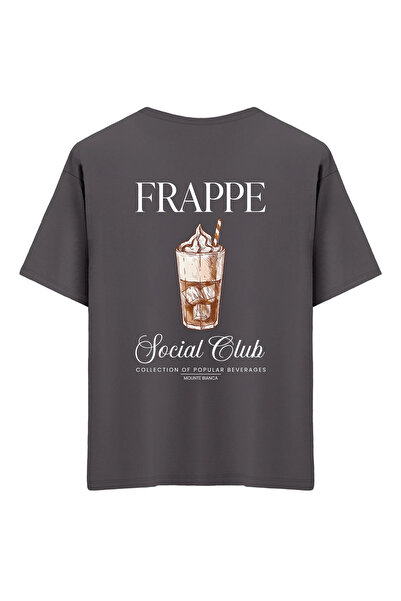 Mounte Bianca Unisex frappe - Oversize kroj T-shirt