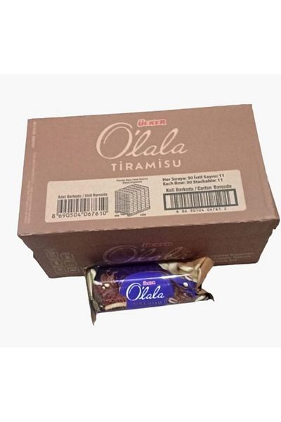 Ülker Olala Tiramisu Cake - 45g, X 15 Pieces