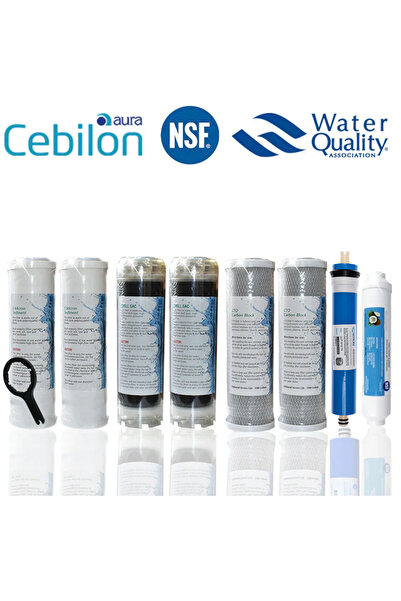 SULOOK Ihlas Aura Cebilon Su Arıtma Cihazı Uyumlu Yıllık Filtre Seti 406978197