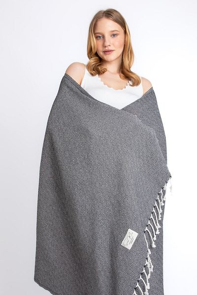 SensoMia Nora Model 100% Cotton Peshtemal - 90x190 cm, Παραλία, Μπάνιο, Ντους, Θάλασσα, Πισίνα, Γιόγκα