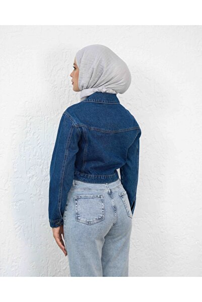 sorisso Τζιν Crop Jacket